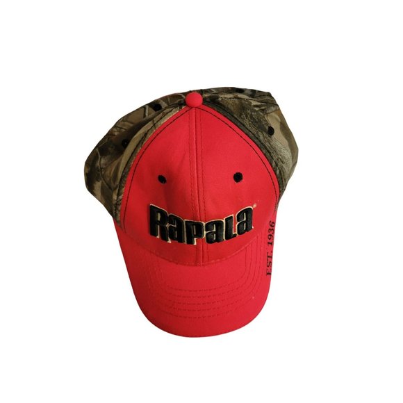 Rapala Red Cap "Holds the World Record for World Records" 100% Cotton One Size - Picture 4 of 8